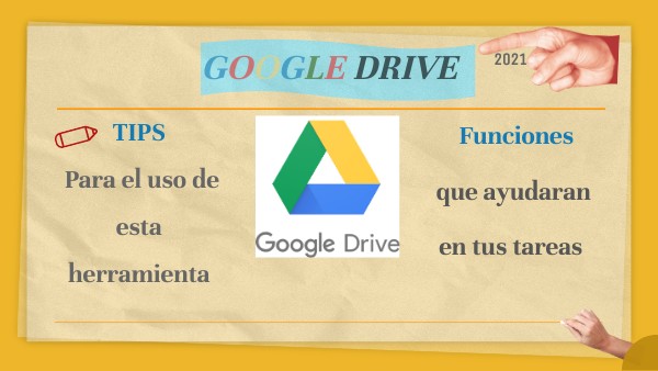 TALLER GOOGLE DRIVE | Genially