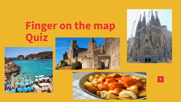 Finger on the map Quiz | Genially