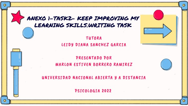 ANEXO 1-TASK2- KEEP IMPROVING MY LEARNING SKILLS | Genially