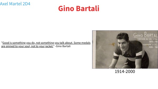 Gino Bartali Axel Martel 2D4