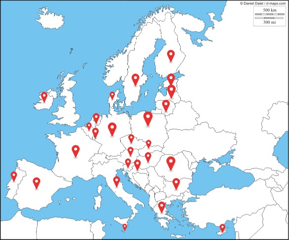 Mapa Unión Europea | Genially
