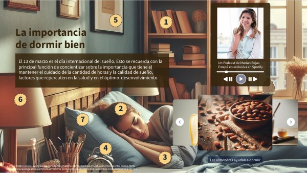 Audio interactive image | Genially