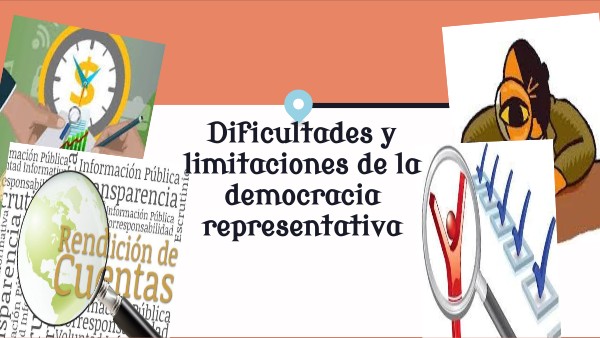 Dificultades y limitaciones de la democracia representativa
