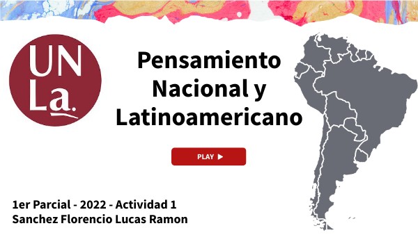 7 dimensiones del pensamiento Nacional y Latinoamericano | Genially