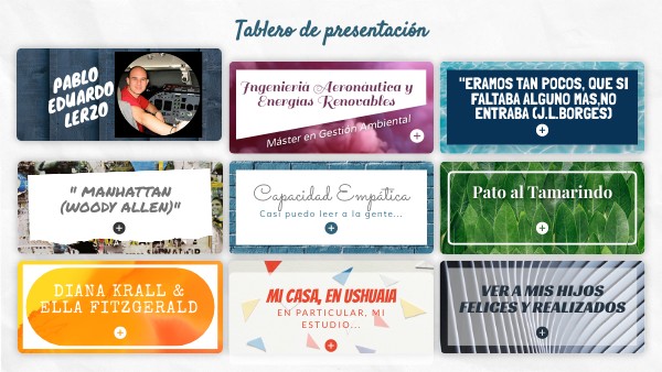 Hora de presentarse...