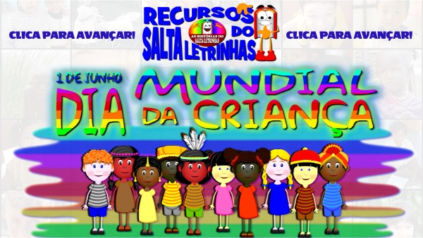 DIA DA CRIANÇA - RECURSOS DO SALTA LETRINHAS | Genially
