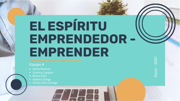 ESPIRITU EMPRENDEDOR