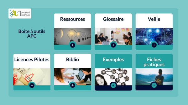 Boite à outils APC | Genially