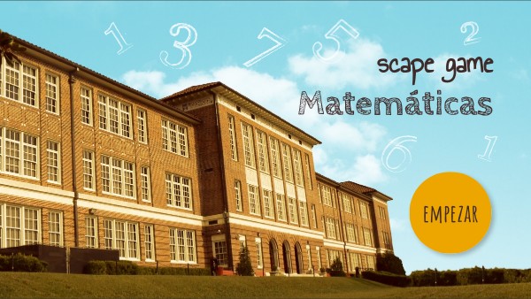 Escape Maths | Genially