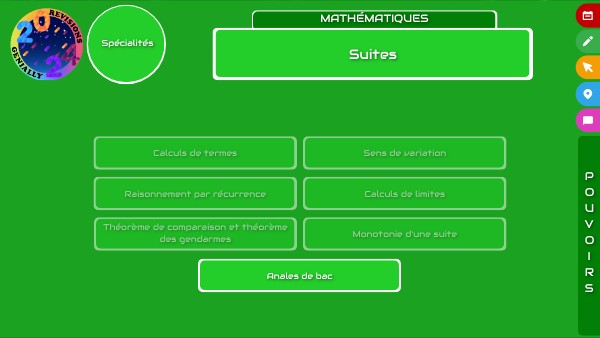Maths (DE.) - Suites | Genially