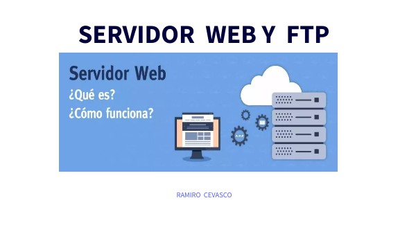 SERVIDOR WEB Y FTP | Genially