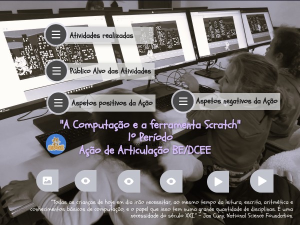 A COMPUTAÇÃO E A FERRAMENTA SCRATCH | Genially