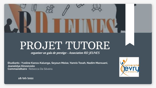 DIAPOSITIVE projet tutoré