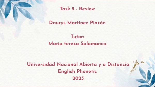 Task 5 – Review_Daurys Martínez | Genially
