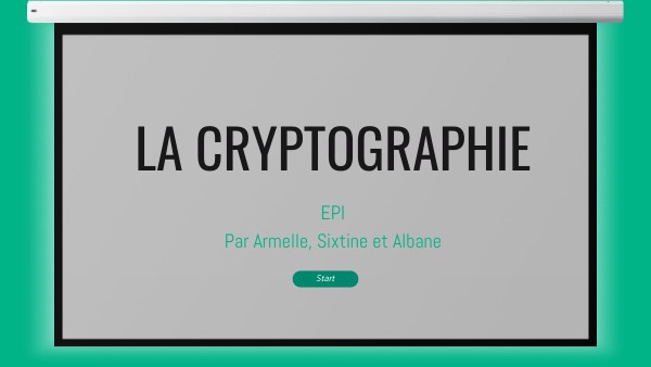 PROJECTION PRESENTATION | Genially