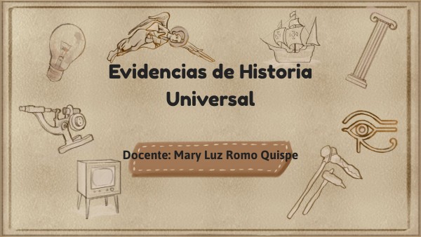 paed de historia universal