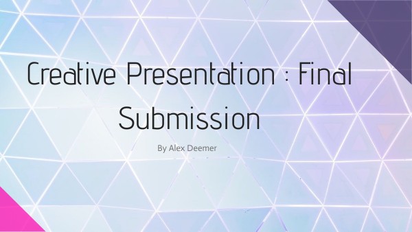 Creative Presentation | Genially