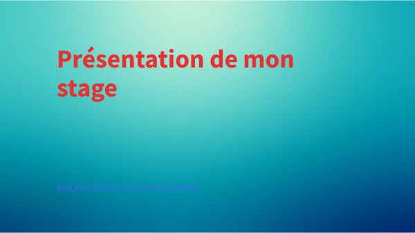 BASIC PRESENTATION | Genially