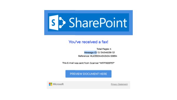eFax Message