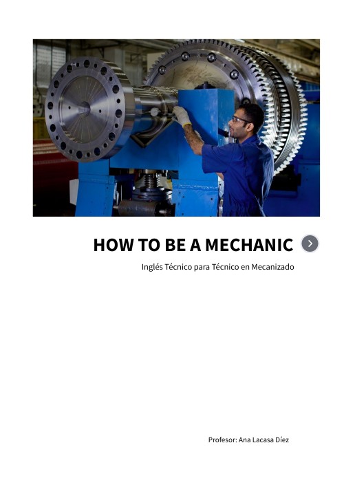 How to be a mechanic