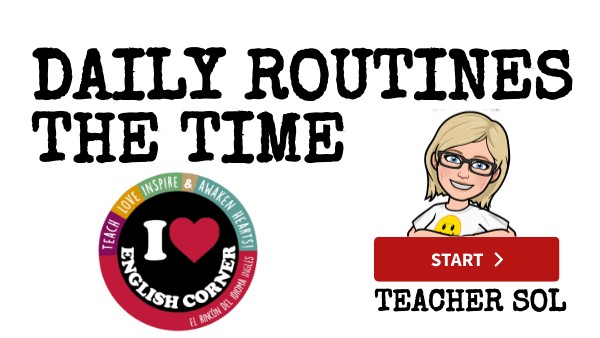 DAILY ROUTINES AND THE TIME | Genially