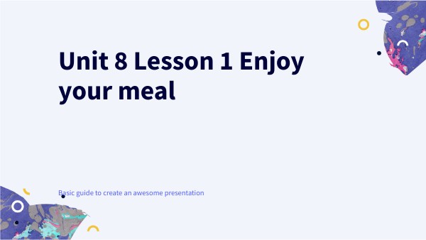 BASIC PRESENTATION | Genially