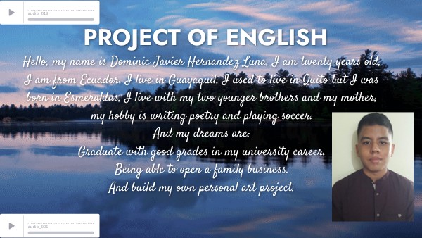 PROJECT OF ENGLISH | Genially