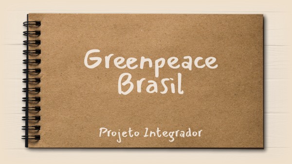 Projeto Integrador - Greenpeace