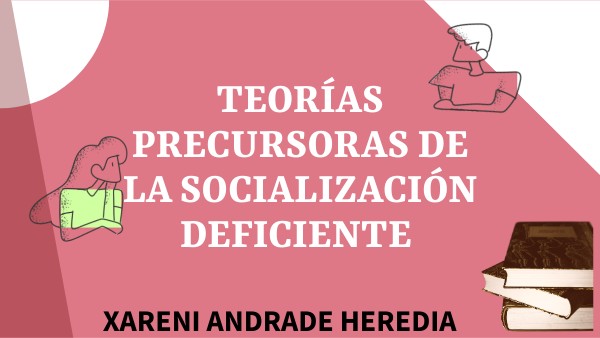 TEORÍAS PRECURSORAS DE LA SOCIALIZACIÓN DEFICIENTE | Genially