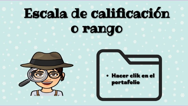 Escala de calificación o rango