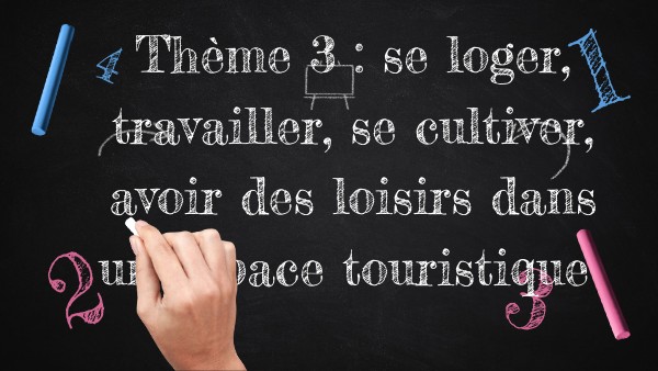 Thème 3 : se loger, travailler, se cultiver, avoir des loisirs dans un