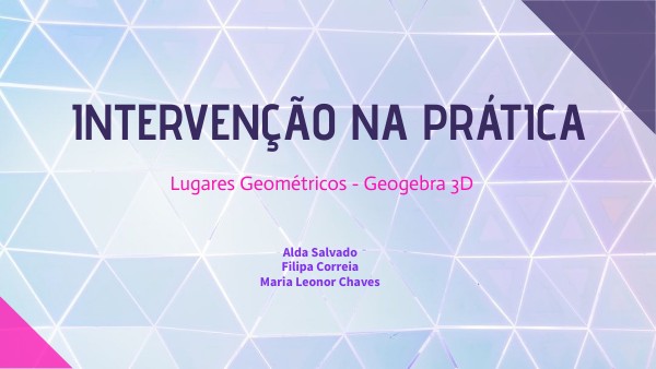 BLUE GEOMETRY PRESENTATION | Genially
