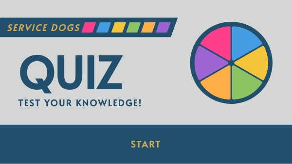 Service dogs quiz