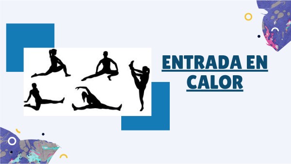 Entrada en calor, Cuerpo humano.