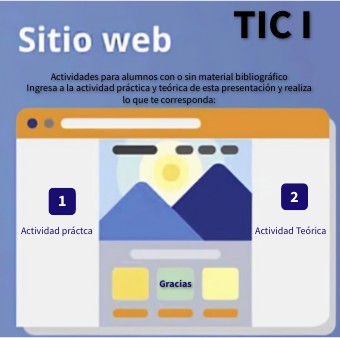 SEMANA 14 TIC I SITIO WEB | Genially