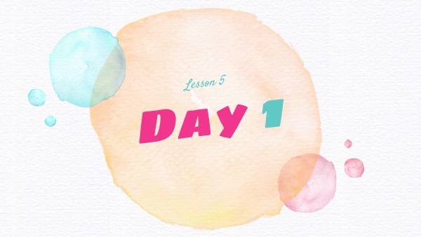 Lesson 5