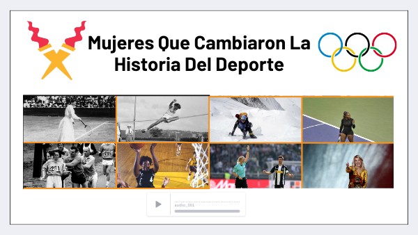 mujeres que cambiaron la historia del deporte | Genially