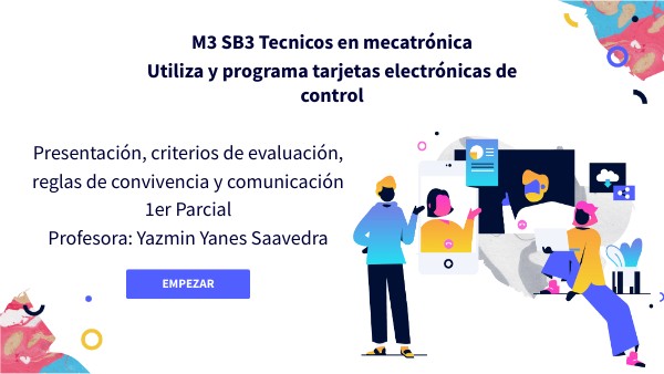 1er parcial Utiliza y programa tarjetas electrónicas de control | Genially
