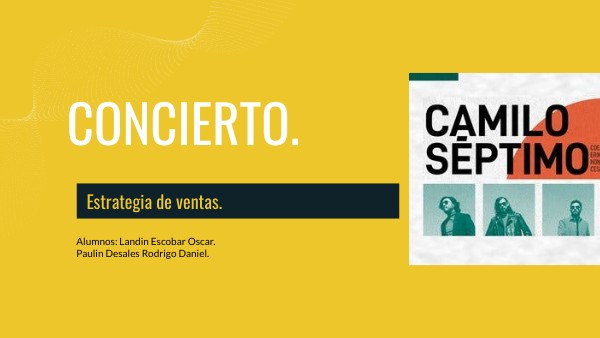 Presentación Camilo Septimo | Genially