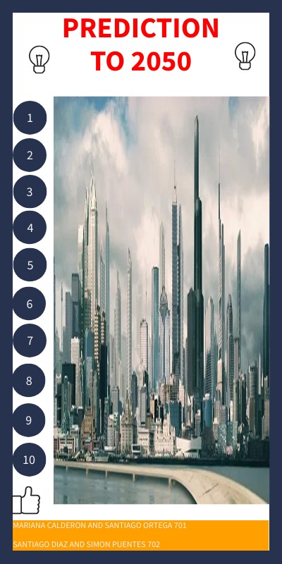 PREDICTION TO 2050
