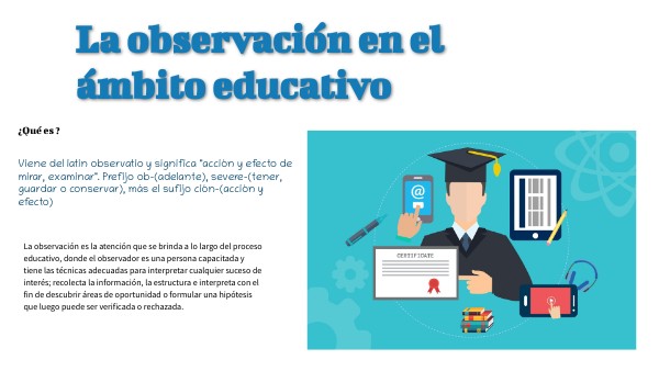 Observación Y Reflexión De Escenarios Educativos Genially