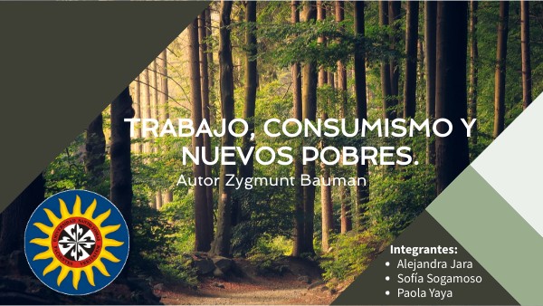 TRABAJO, CONSUMISMO Y NUEVOS POBRES | Genially