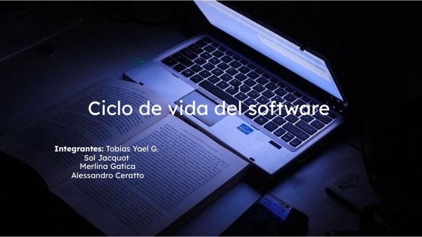 Ciclo de vida del software | Genially
