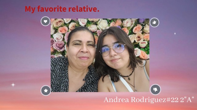 My favorite relative. | Genially