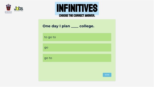 INFINITIVES!
