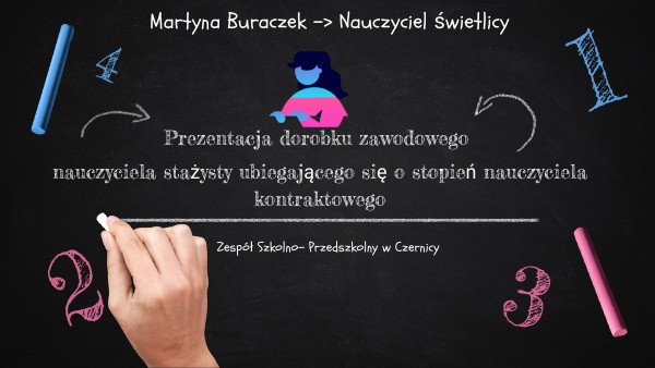 Dorobek zawodowy nauczyciela stażysty | Genially
