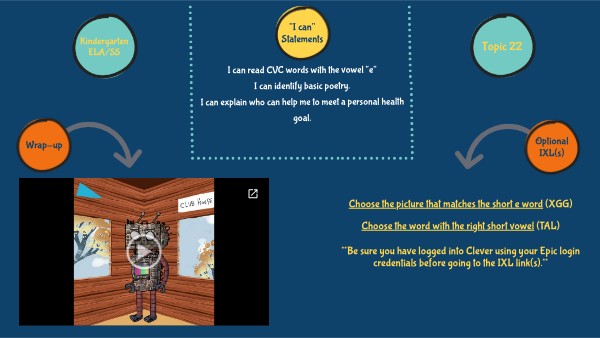 K Topic 22 Wrap-up Page