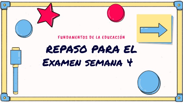 REPASO PARA EL EXAMEN SEMANA 4 FE | Genially