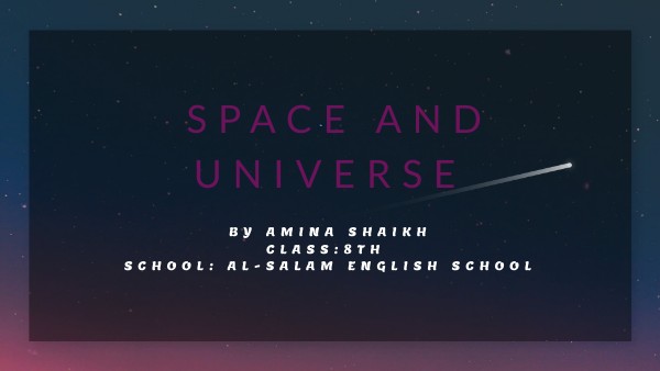 INFINITE SPACE PRESENTATION | Genially