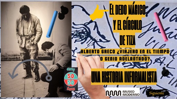 El dedo mágico y el círculo de tiza | Genially